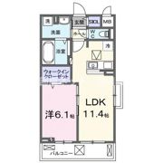 岡アパートの間取り画像