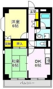 アーバンヒルズ・Fの間取り画像
