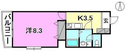 ブルーランド本町の間取り画像