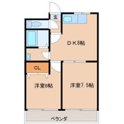 ベルトピアKITADAIの間取り画像
