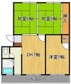 ハイツ池田の間取り画像