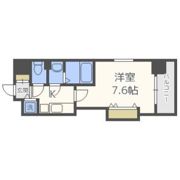 Luxe玉造Ⅱの間取り画像