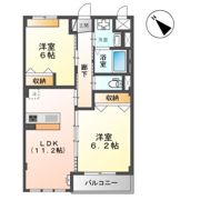ラフィーネの間取り画像