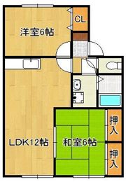 ニューセジュール緑ヶ丘の間取り画像