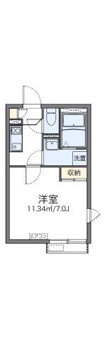 レオネクストアスカの間取り画像