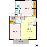 サニーヒル東浜の間取り画像