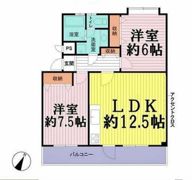 アッティー朝霞台A号棟の間取り画像