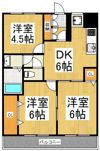 ホワイトハイツ小峰の間取り画像