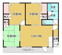 桜 B棟の間取り画像