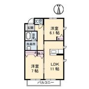 グランマスト福浜 A棟の間取り画像
