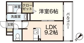 エミネンス大町の間取り画像