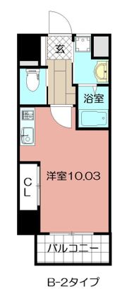 Studie KOKURA NORTHの間取り画像