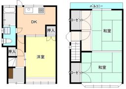 江波西戸建の間取り画像