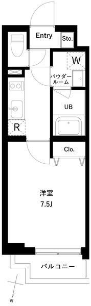 アーバンパーク梅島の間取り画像