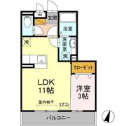 Glory Hills（ｸﾞﾛｰﾘｰﾋﾙｽﾞ）の間取り画像