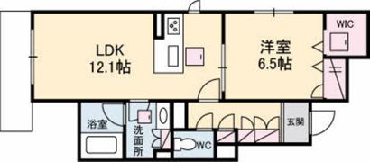グリーンアーク雪風の間取り画像