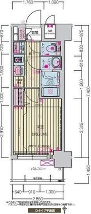 プレサンス千種駅前レガートの間取り画像