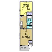 パークウエストの間取り画像