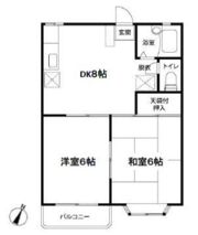 桜ハイツの間取り画像