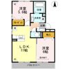 ウエスト ヴィレッジⅠの間取り画像