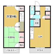 佐久間ハイツBの間取り画像