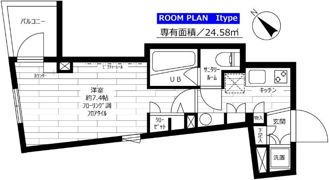 グランドコンシェルジュ用賀アジールコートの間取り画像