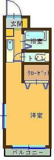 メゾンラベンダー5番館の間取り画像