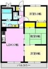 ベルメゾン小鳥弐番館の間取り画像