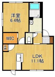 ウィスティリア神岳 B棟の間取り画像