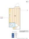 THE VALUE SHARED HOTEL TAKENOTSUKAの間取り画像