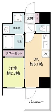 セレニテ新大阪グランデ ミリューの間取り画像