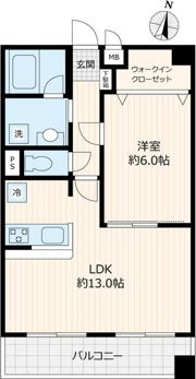 PALWISH弘明寺の間取り画像