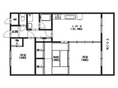 ソレアード祇園の間取り画像