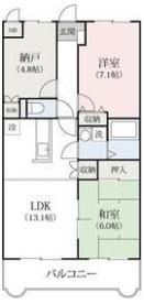 シャルマンMの間取り画像