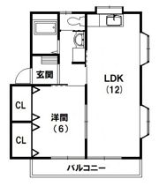 レアール早出Bの間取り画像
