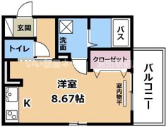 メゾン・ド・エトワールの間取り画像