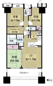 トキアスの間取り画像