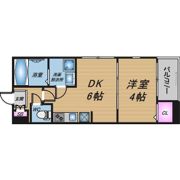 ハーモニーテラス大和田Ⅱの間取り画像