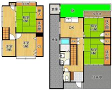 霧ヶ丘1丁目戸建ての間取り画像