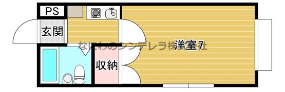 PAL山之内の間取り画像