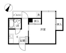 若ビルの間取り画像
