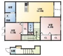 グリーンベルの間取り画像