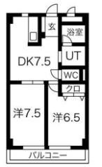 ケイズ本山の間取り画像