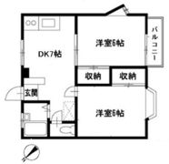 モンテベール生田の間取り画像