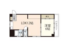 府中城ケ丘ビルの間取り画像