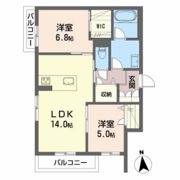 プランドールの間取り画像