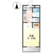 シャインキャッスルⅡの間取り画像