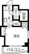 マロット天神橋の間取り画像
