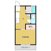 光ハイツ1の間取り画像