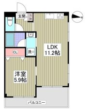 小平ファミリーマンションの間取り画像